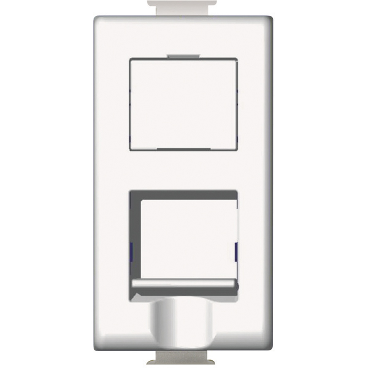 Tomada RJ45 Màtix - Cat.6A - STP - 1 módulo - Branco