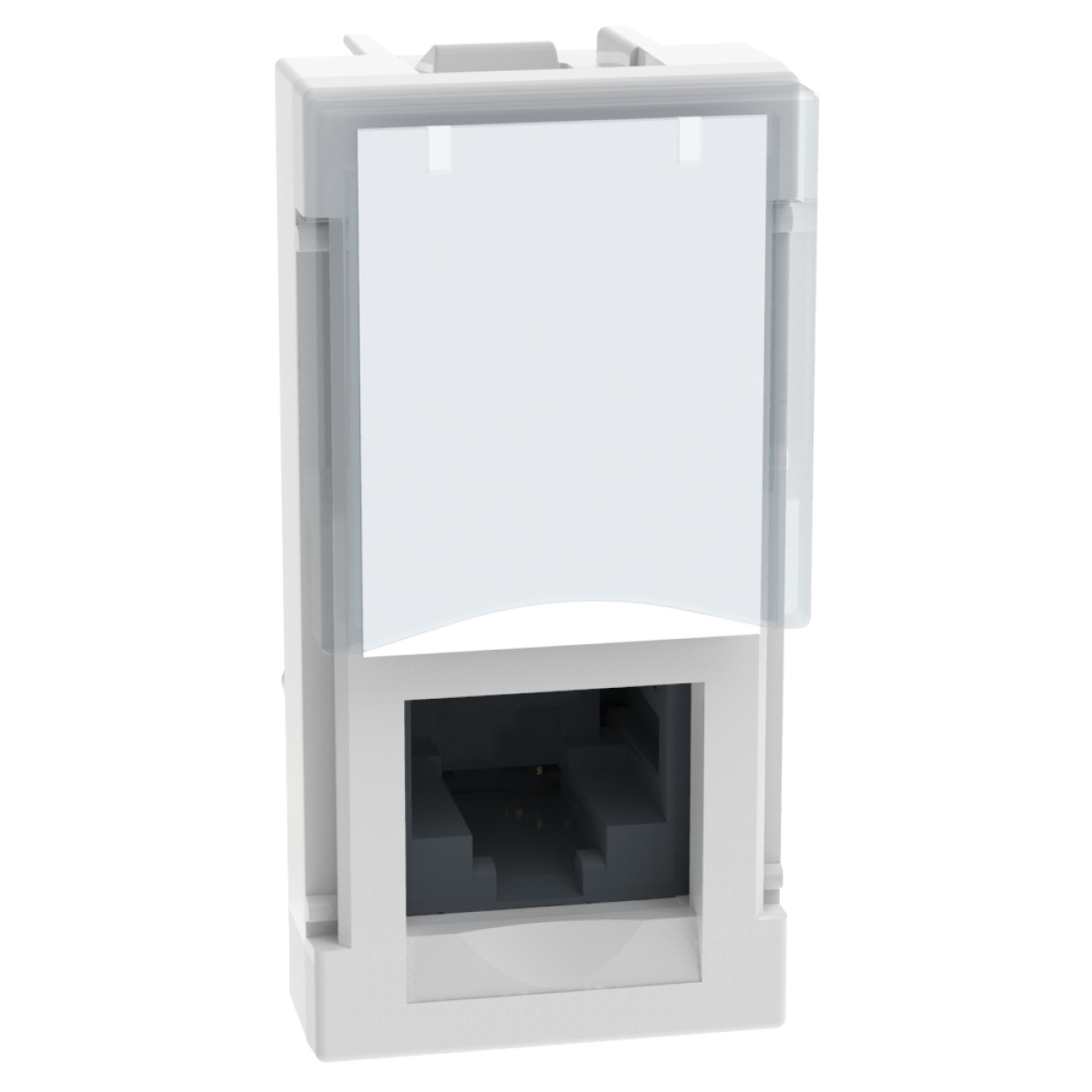 Light Now - Tomada RJ45 Cat.6 - STP - 1 módulo - White