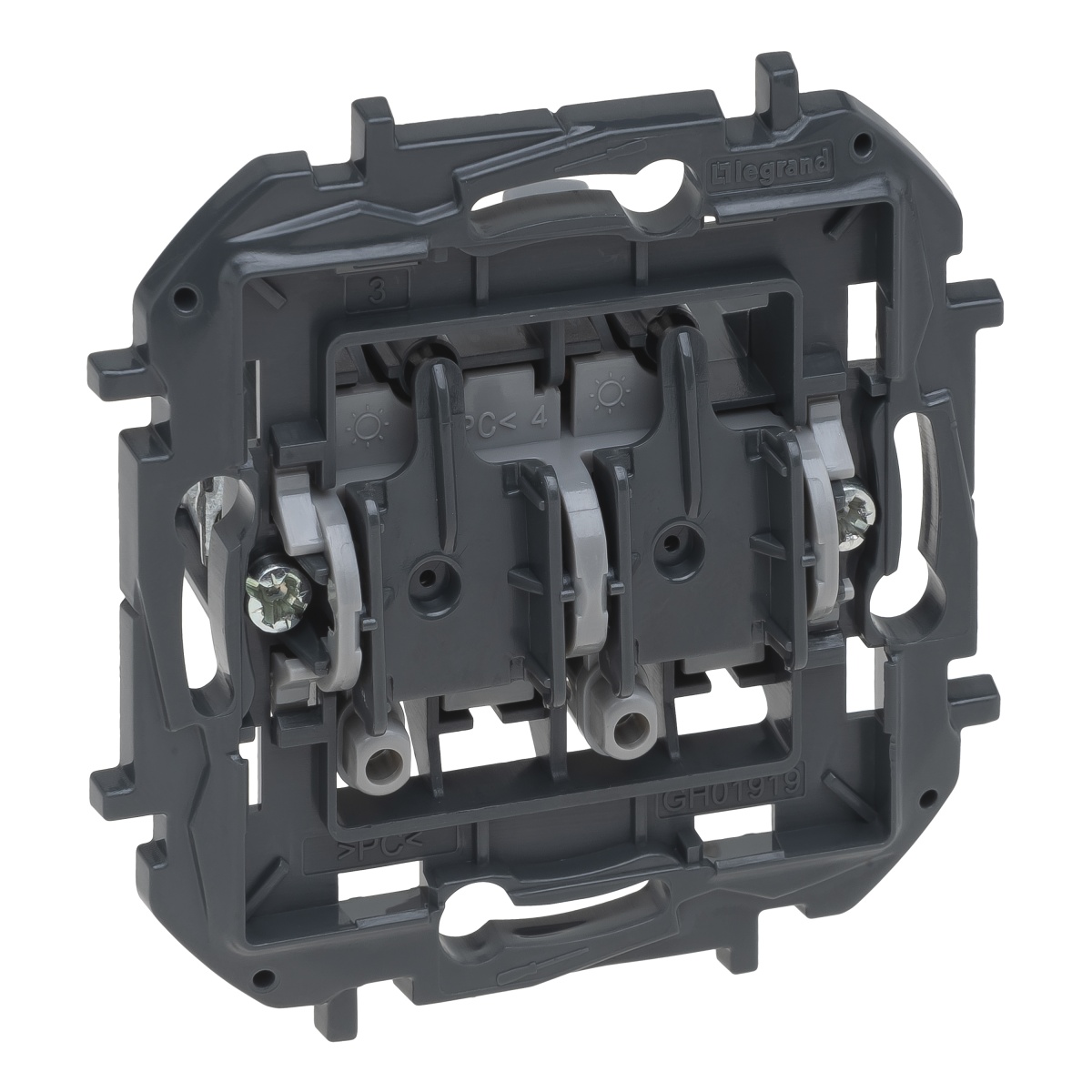 Niloé Step - Botão duplo 2 NA  2 NF 6 A - 250 V