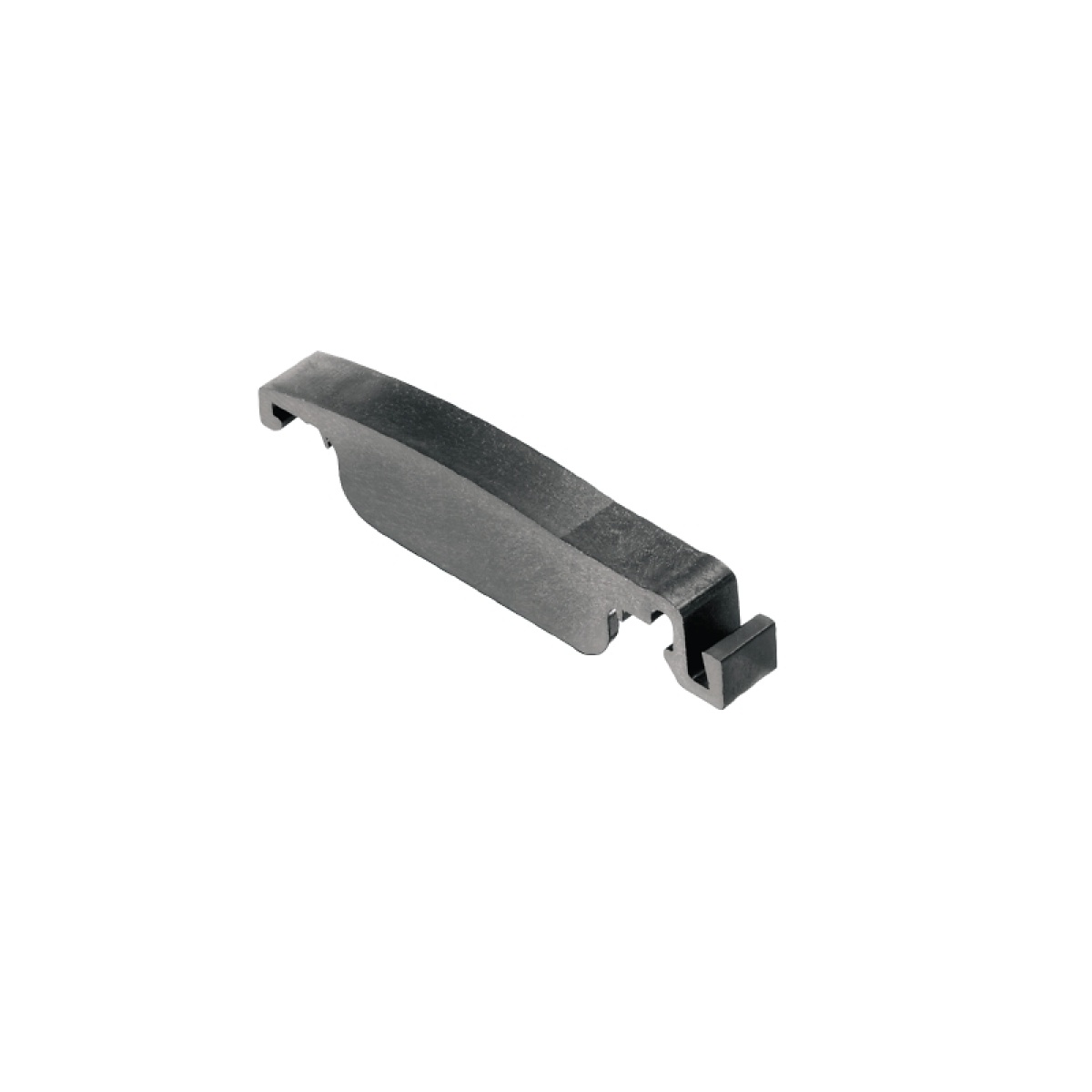 Endplate bus insert profile, IP20 in installed state, Plastic, black