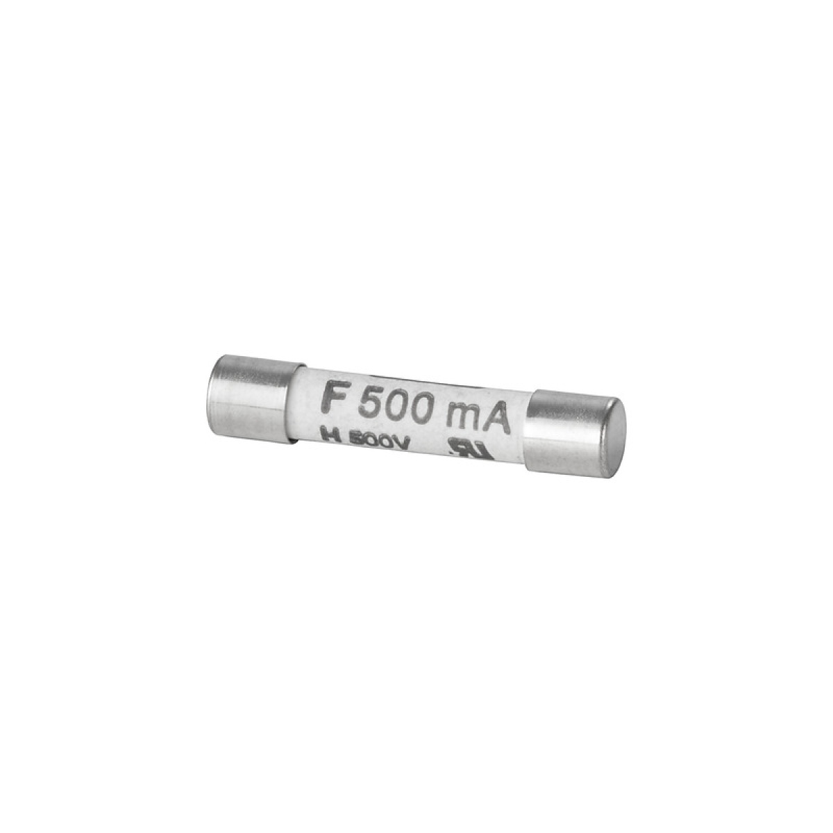 Miniature fuse, quick-acting, 0.5 A, G-Si. 6.3 x 32