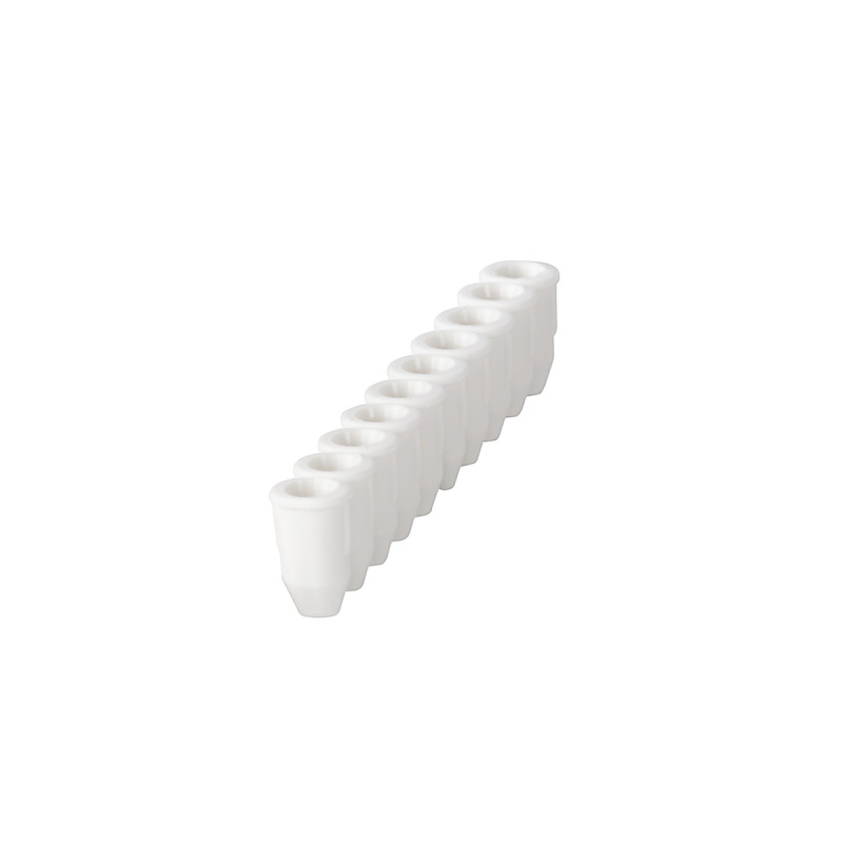 Reducing sleeve terminal, Wemid, white
