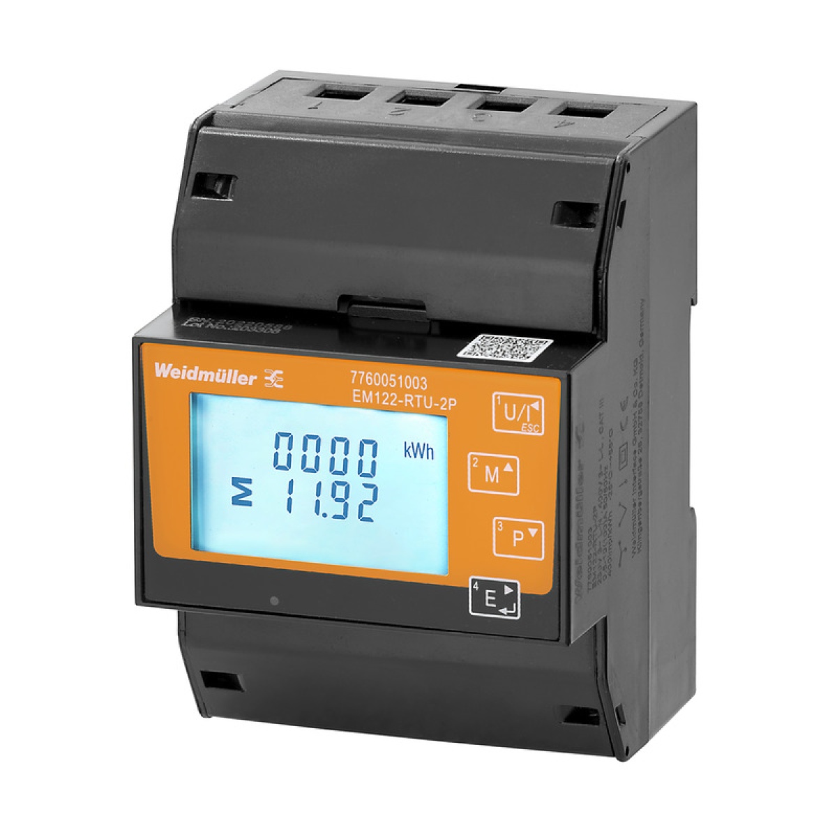 Measuring device electrical quantity, 240480 V, Modbus RTU