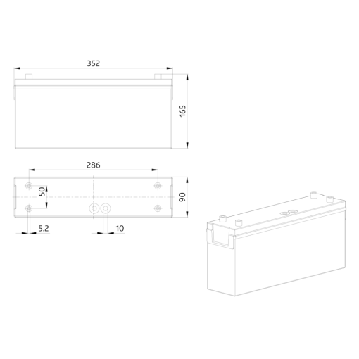 BEG 7190 2DN-H2581-LLD iluminação de emergência