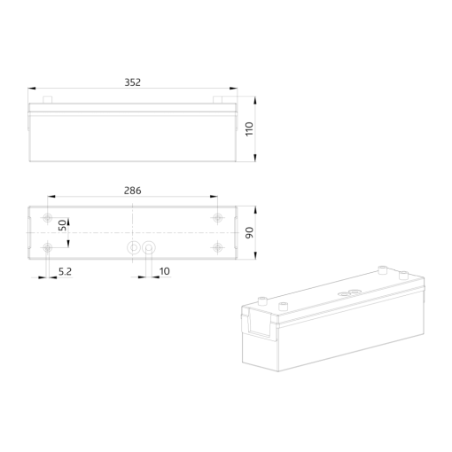 BEG 7894 2DN148EVG iluminação de emergência