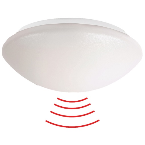 BEG 94445 HF-L8 Branco Detector de movimento AF Plafón circular