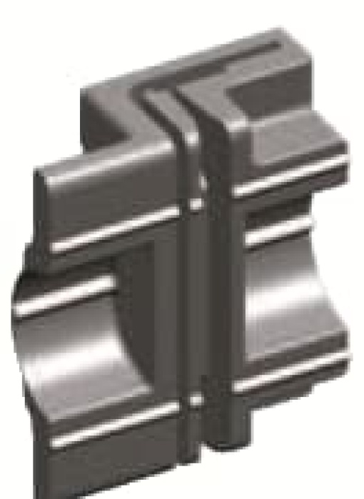 Accessory door, 50 mm x 52.6 mm x 19.5 mm