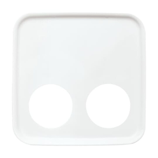 Cover plate alpine white  Reflex SI