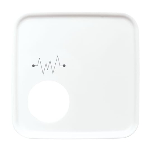 Cover plate alpine white  Reflex SI