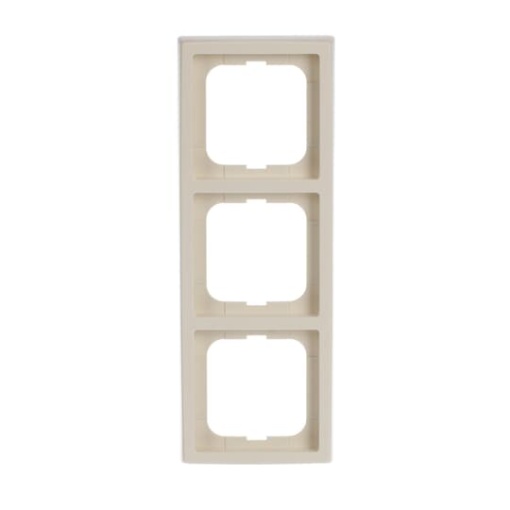 Cover frame 3gang ivory white  future