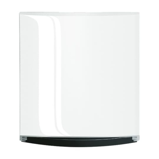 Cover Plate with Slider 1 gang studio white  BuschTriton