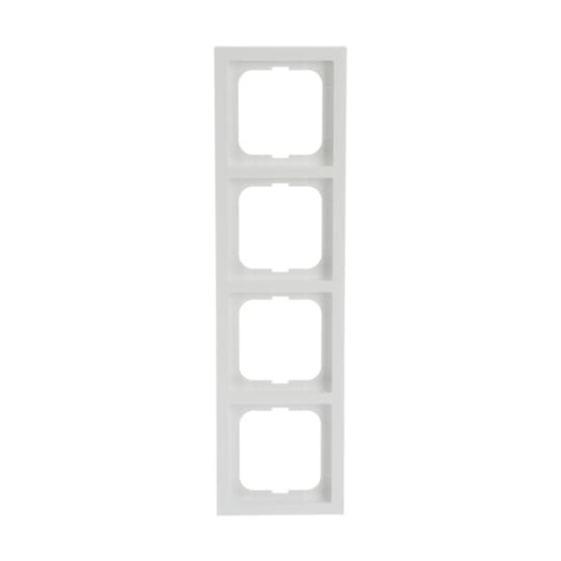 Cover frame 4gang studio white  future linear