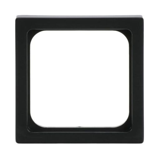 Cover plate Telecommunication inserts 50 x 50 mm anthracite  Platform 63