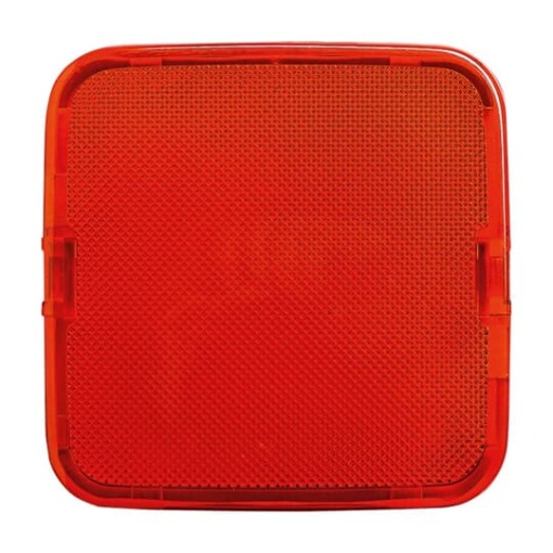 Cover Lighting cap flat red  BuschDuro 2000 SI