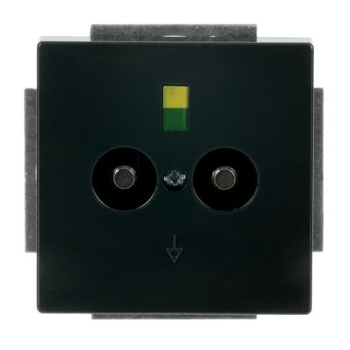Equipotential socket insert Equipotential compensation anthracite   Platform 63