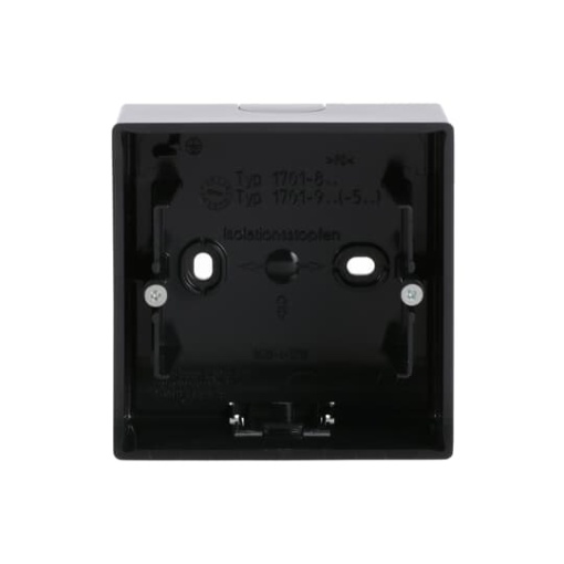 Mounting Box 1 gang anthracite  future linear