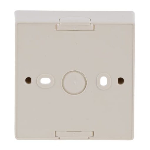 Mounting Box 1 gang ivory white  future linear