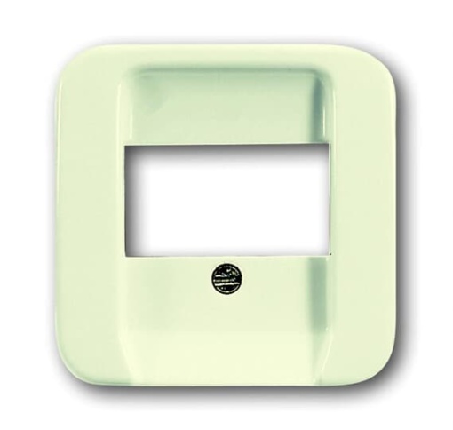 Cover plate 10 Gigabit Ethernet 1 gang white  BuschDuro 2000 SI