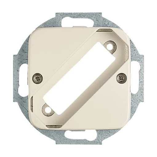 Cover plate Dsubminiature 1 gang white  BuschDuro 2000 SI