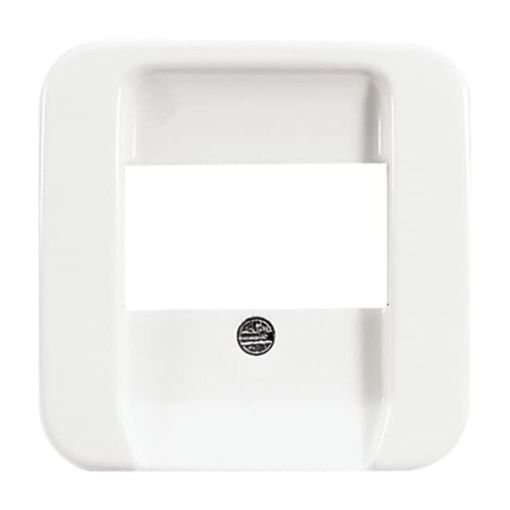 Cover plate 10 Gigabit Ethernet 1 gang alpine white  Reflex SI