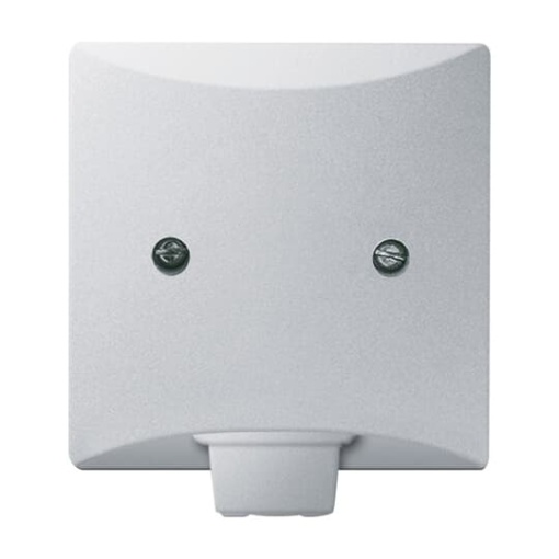 Cover plate Cable outlet aluminium silver  Allwetter 44 IP 44