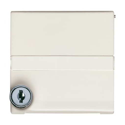 Intermediate Ring with labelling field with Hinged Lid Cylinder Lock with simultaneous locking Cover plates BuschDuro 2000 SI and Reflex SI white  Allwetter 44 IP 44