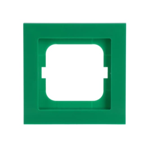 Cover frame 1gang green  Buschaxcent
