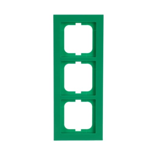 Cover frame 3gang green  Buschaxcent