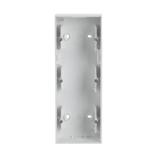 Mounting Box 3 gang studio white  future linear