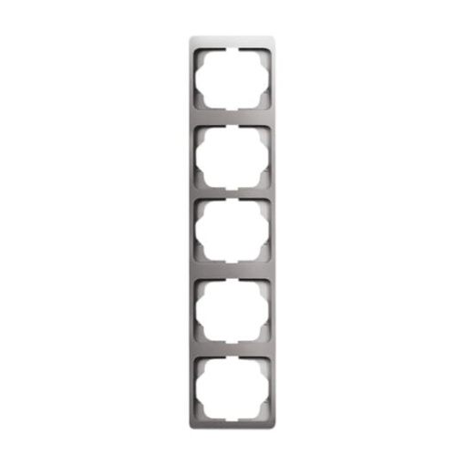 Cover frame 5gang platinum  alpha exclusive