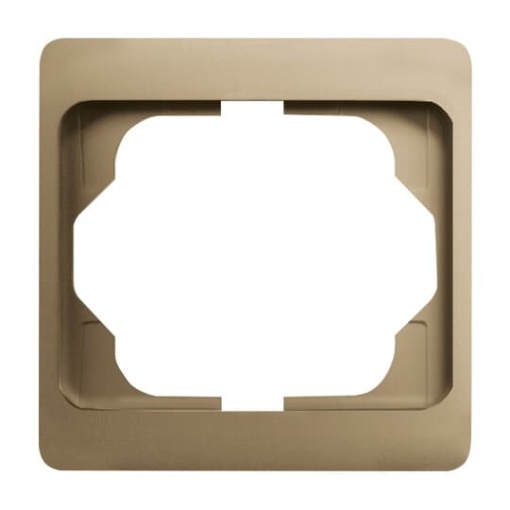 Cover frame 1gang bronze  alpha exclusive