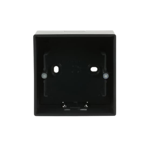 Mounting Box 1 gang black matt  future linear