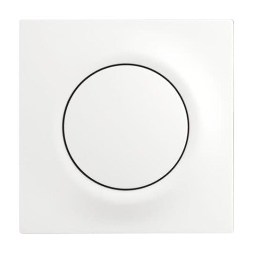 Cover plate None for Switchpush button Single rocker studio white matt  impuls