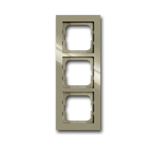 Cover frame 3gang maisonbeige  Buschaxcent