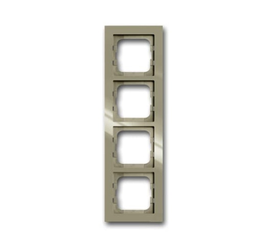 Cover frame 4gang maisonbeige  Buschaxcent