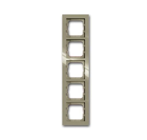 Cover frame 5gang maisonbeige  Buschaxcent