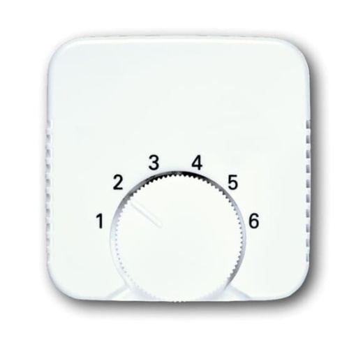 Electronic Controls Various symbols for Thermostat Turn button alpine white  Reflex SI