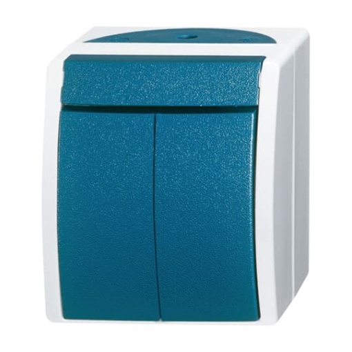 Mechanical Controls Series switch grey  bluegreen  ocean