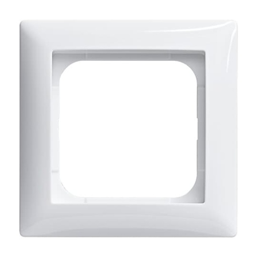 Cover frame 1gangs alpine white  Buschbalance SI