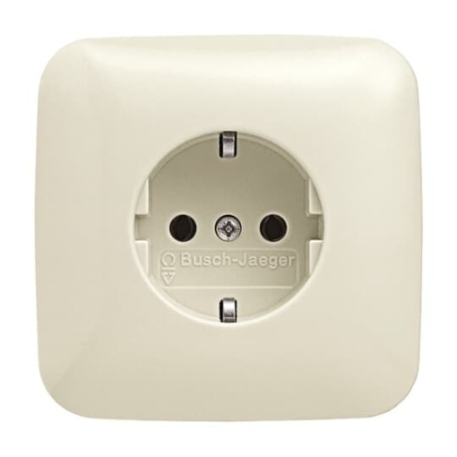 SCHUKO socket white - Busch-Duro 2000 SI
