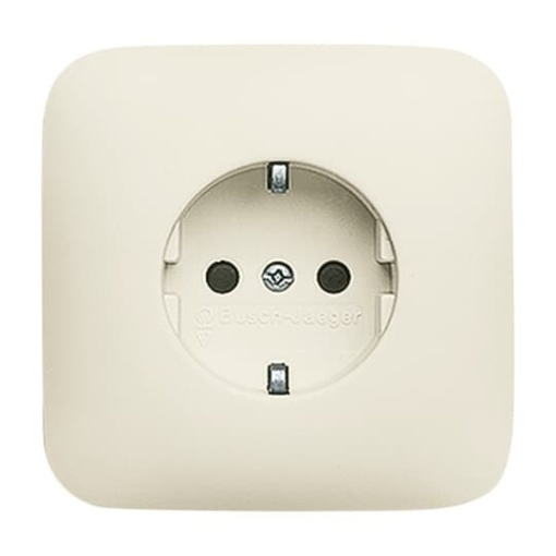 SCHUKO socket Safety Shutter white - Busch-Duro 2000 SI