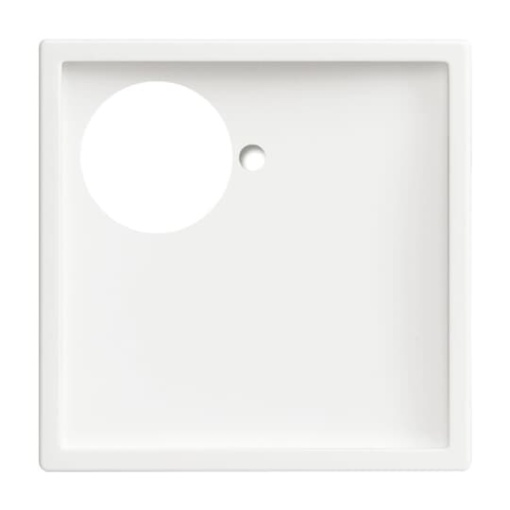 Cover plate studio white  Platform 63