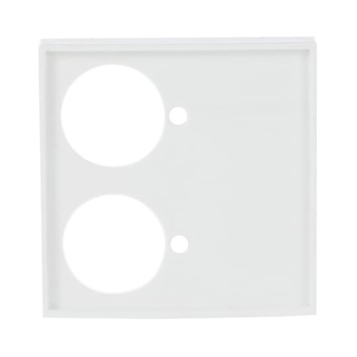 Cover plate studio white  Platform 63