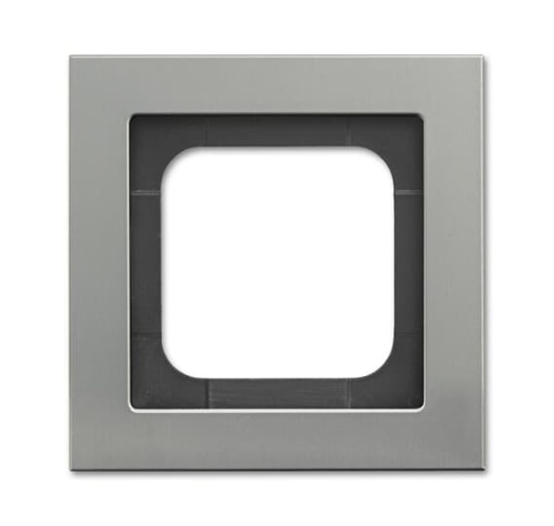Cover frame 1gang platinum  Buschaxcent pur