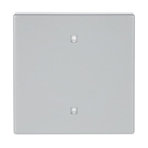 Rocker None for Electronic push button Single rocker aluminium silver  Platform 63