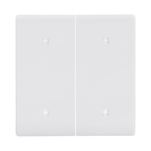 Rocker None for Electronic push button Twopart rocker studio white  Platform 63