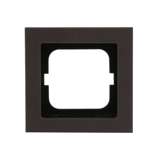 Cover frame 1gang paper brown  Buschaxcent pur
