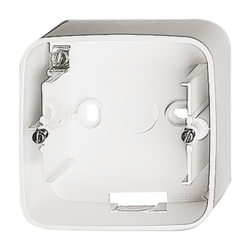 Mounting Box 1 gang alpine white  Reflex SI