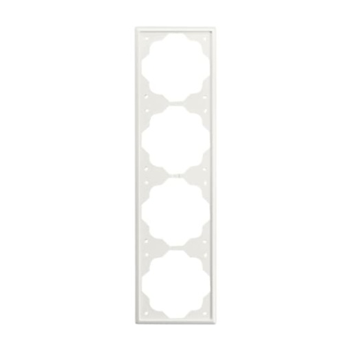 Cover frame 4gangs alpine white  impuls