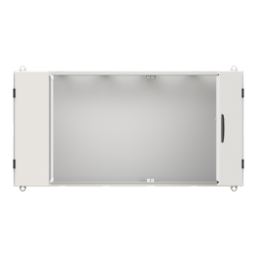 Wall-mounting cabinet, Rows 4, 650 mm x 1300 mm x 225 mm, Isolated Class II, IP55